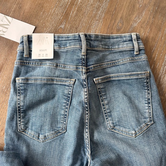 Zara womens Light Blue Skinny Jeans - Picture 2 of 6